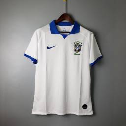 Título do anúncio: Camisa Brasil I 19/20 Branca - Nike