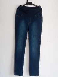 Título do anúncio: Calça jeans Gestante & Cia GG com faixa elástica para barriga