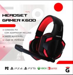 Título do anúncio: HEADSET GAMER K600
