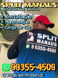 Título do anúncio: Instalação de SPLIT limpeza de ar condicionado SPLIT Manaus instalação de SPLIT 
