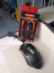 Título do anúncio: Mouse Gamer com fio Usb c/ Led Rgb 