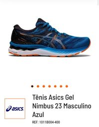 Título do anúncio: Tênis Asics Gel - Nimbus 23 -  Masculino - Tamanho 41