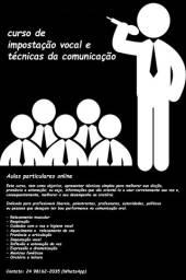 Título do anúncio: Impostação Vocal e Técnicas da Comunicação