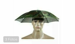 Chap�u Guarda Chuva Prote��o Na Pescaria, Camping, Passeio S� R$