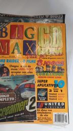 Título do anúncio: Vintage Revista Big Max Anos 90 - Ano 2 Nº 23 com CD's -Nova/Lacrada - Colecionadores