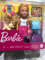 Título do anúncio: Barbie chelsea viajante 