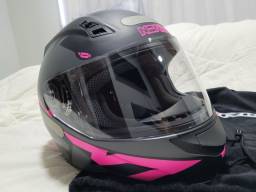 Título do anúncio: Vendo capacete Norisk FF391 Squalo matte - rosa