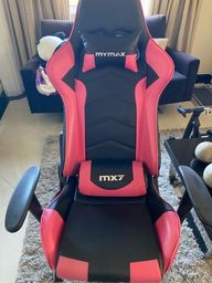Título do anúncio: Vendo cadeira gamer Mymax MX7 rosa/preto