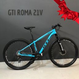 Título do anúncio: Bike Gti Roma 21V - Promo Natal