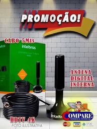 Título do anúncio: Antena Tv Digital Interna Ai2031 Cabo 5m Hdtv 4k Intelbras 