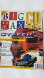 Título do anúncio: Vintage Revista Big Max Anos 90 - Ano 3 Nº 26 com CD's em ótimo estado - Colecionadores