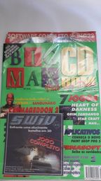 Título do anúncio: Vintage Revista Big Max Anos 90 - Ano 2 Nº 22 com CD's -Nova/Lacrada - Colecionadores