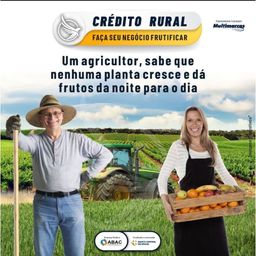 Título do anúncio: Crédito rural 