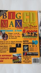 Título do anúncio: Vintage Revista Big Max Anos 90 - Ano 2 Nº 23 com CD's em ótimo estado - Colecionadores