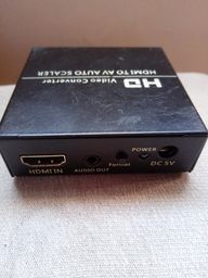 Título do anúncio:  conversor HDMI para AV