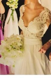 Título do anúncio: Vestido noiva Lucas Anderi