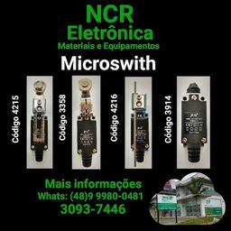 Título do anúncio: MICROSWITH diversos modelos (NOVOS c/ Garantia)
