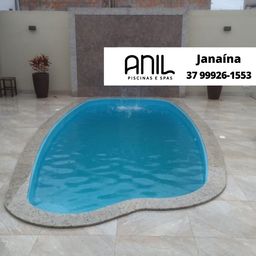 Título do anúncio: JA - Piscina oval - piscina de fibra - 580 x 268 x 135