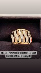 Título do anúncio: anel feminino em ouro 18k!! 