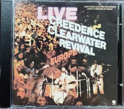 Título do anúncio: CD Creedence Clearwater Revival - Live In Europe