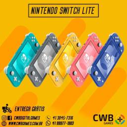 Título do anúncio: Nintendo Switch Lite. Novo. Entrega grátis Curitiba. CWB Games