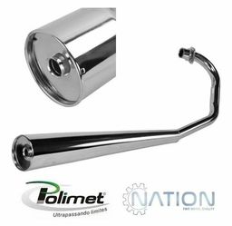 Escapamento Polimet St Fan/Titan 150 2014