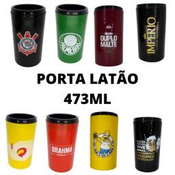 Título do anúncio: Porta Latão 473ml Suporte Cerveja Térmico 