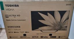 Título do anúncio: Smartv Toshiba 65 Polegadas QLED nova com Garantia
