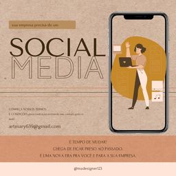 Título do anúncio: Social Media/ Designer