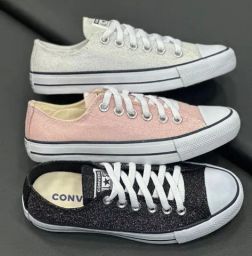 All star converse - Preto Couro - Sabatelly Store