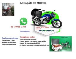 Título do anúncio: Aluguel e locação motos para motoboys e serviços de entregas