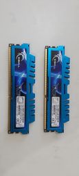 Título do anúncio: 2 Memórias RAM G-Skill DDR3 8GB 1600 MHz