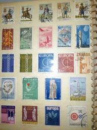 Título do anúncio: Coleção 500 selos originais, de 35 paises