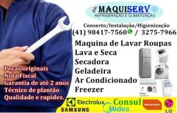 Título do anúncio: Conserto Maquina de Lavar/Geladeira/Secadora - Electrolux/Brastemp/Consul/LG/Samsung/Midea