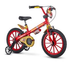 Título do anúncio: Promoção de Natal!! Bicicleta infantil aro 16 menino Homem de Ferro