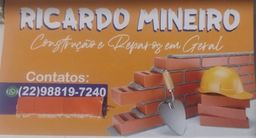 Título do anúncio: Ricardo mineiro construção e reformas em geral 