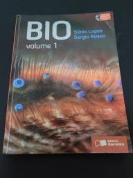 Título do anúncio: Livro Didático de Bio Vol. 1 Usado - Editora Saraiva