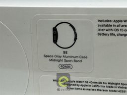 Título do anúncio: Apple Watch SE / Space Gray / 40mm