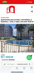 Título do anúncio: Alugo apartamento mobiliado no Atuba