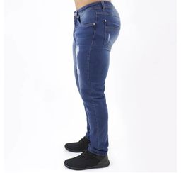 Título do anúncio: Calça Jeans Skinny Masculina Índigo Blue Destroyed Indus
