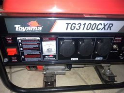 Título do anúncio: Gerador a Gasolina 196Cc 3,1Kva Mono Tg3100Cxr Toyama