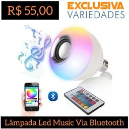 Título do anúncio: Lâmpada Led Music Via Bluetooth