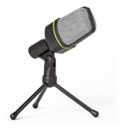 Título do anúncio: Microfone Condensador Andowl Qy-920 C/ Suporte