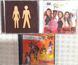 Título do anúncio: Lote de CD's - Sandy & Junior (2006), Rouge (Remixes) e RBD (our Generación En Vivo)