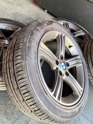 Título do anúncio: Rodas aro 17 BMW 5 furos pneus zero 2 Ranflet 