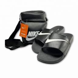 Título do anúncio: Kit Nike slide + bolsa 