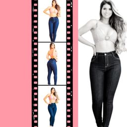 Título do anúncio: Calça Feminina Capitan Jeans Skinny Vinco Frontal Azul