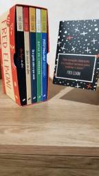 Título do anúncio: Box livros semi novos -Fred Elboni + Caderneta exclusiva 