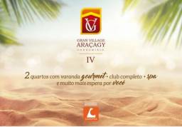 Título do anúncio: 136 Gran Village Araçagy 4, aptos de 2 quartos pertinho da praia!