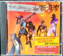 Título do anúncio: CD Rbd Rebeldes - Tour Generación En Vivo